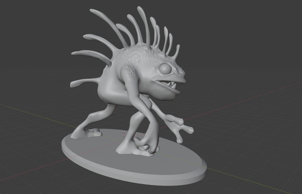 GNASH (A murloc) by Dr Greenwall | Download free STL model | Printables.com