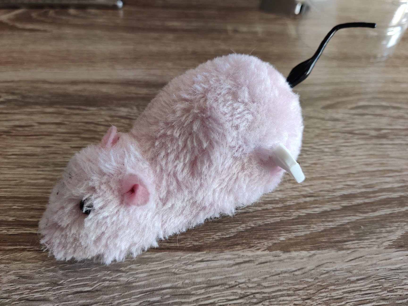 Wind-up key for Pepco cat toy mouse