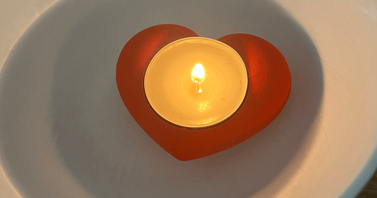 Floating heart by JA:GR | Download free STL model | Printables.com