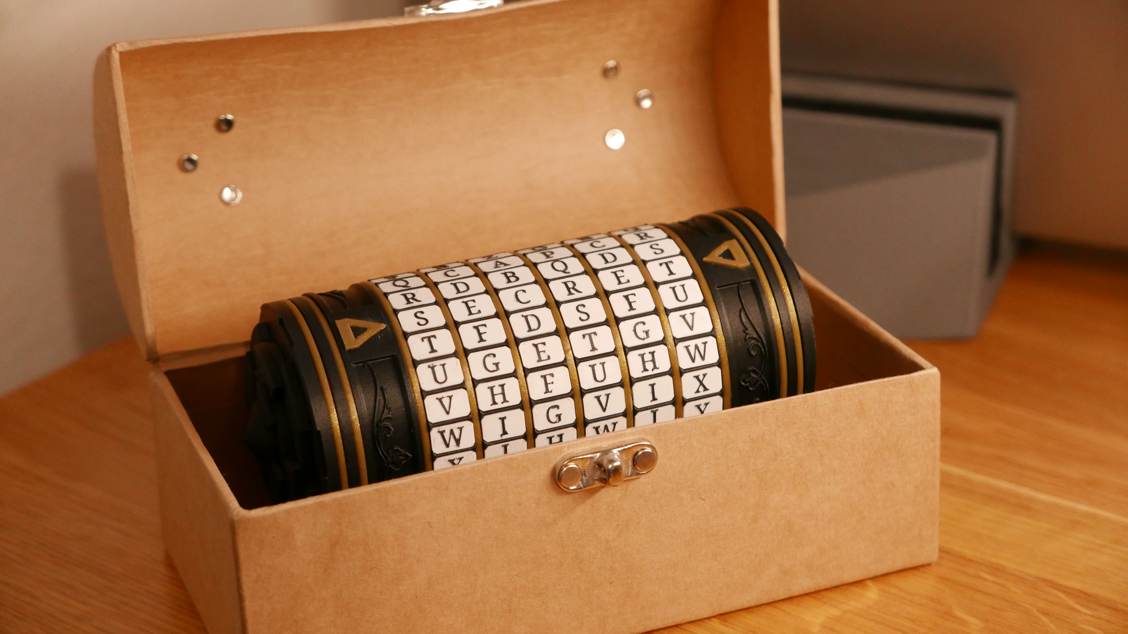 Multicolor rings for Cryptex (single extruder)
