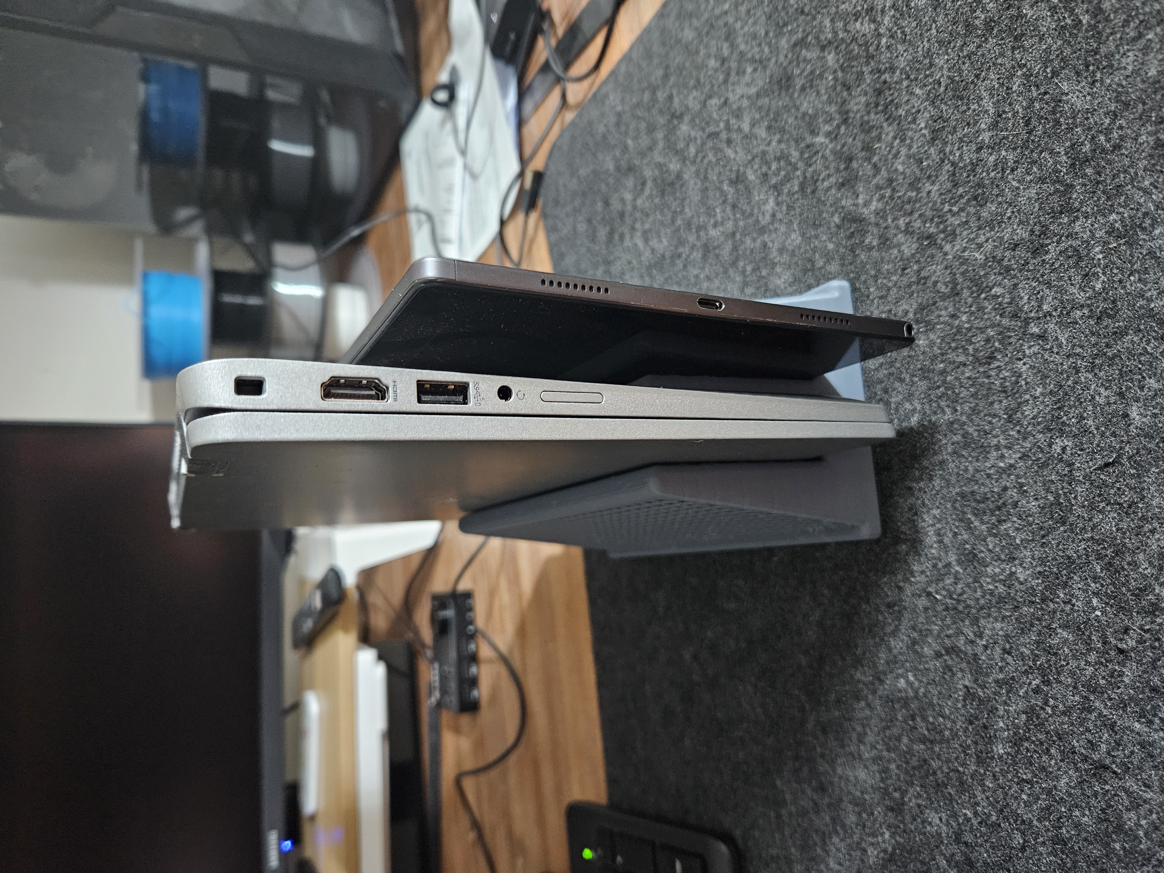 laptop + tablet stand