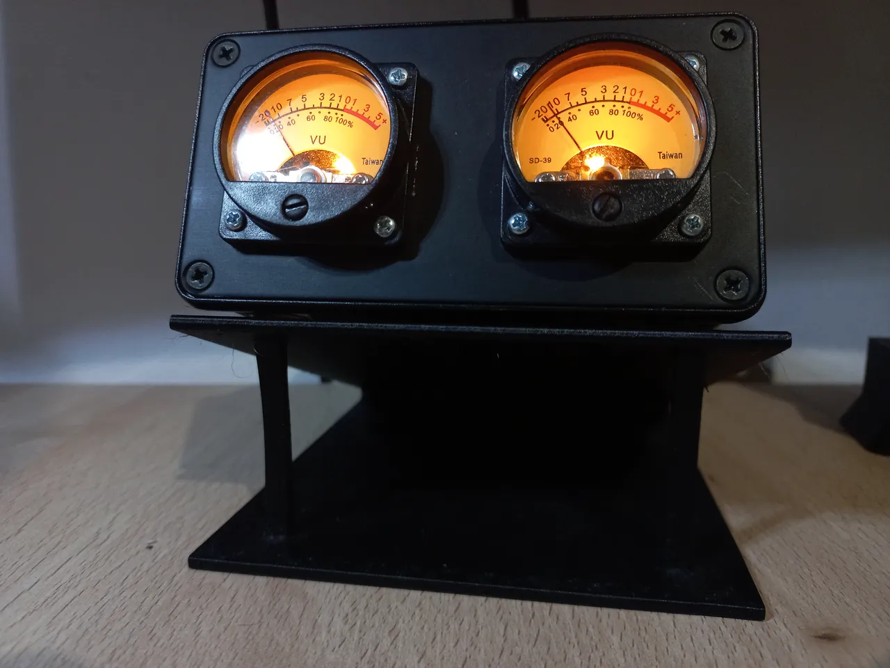 VU Meter Deck Stand by Jacksee | Download free STL model | Printables.com