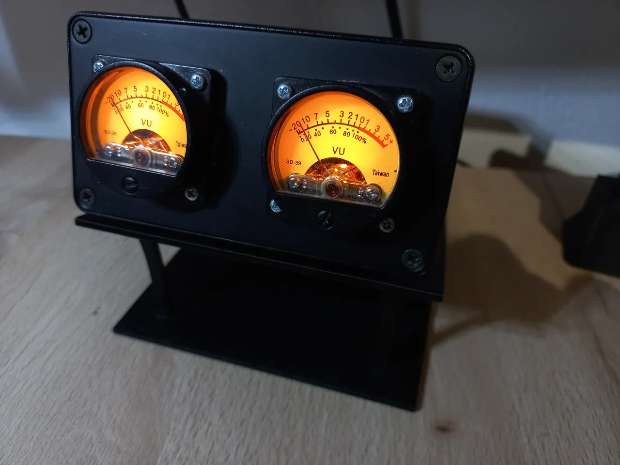 VU Meter Deck Stand by Jacksee | Download free STL model | Printables.com