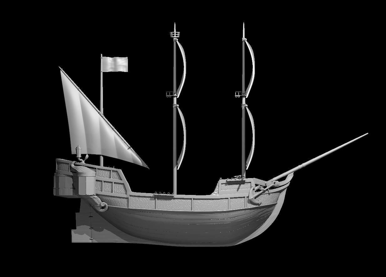 Galleon for Tabletop Gaming by MZ4250 | Download free STL model ...