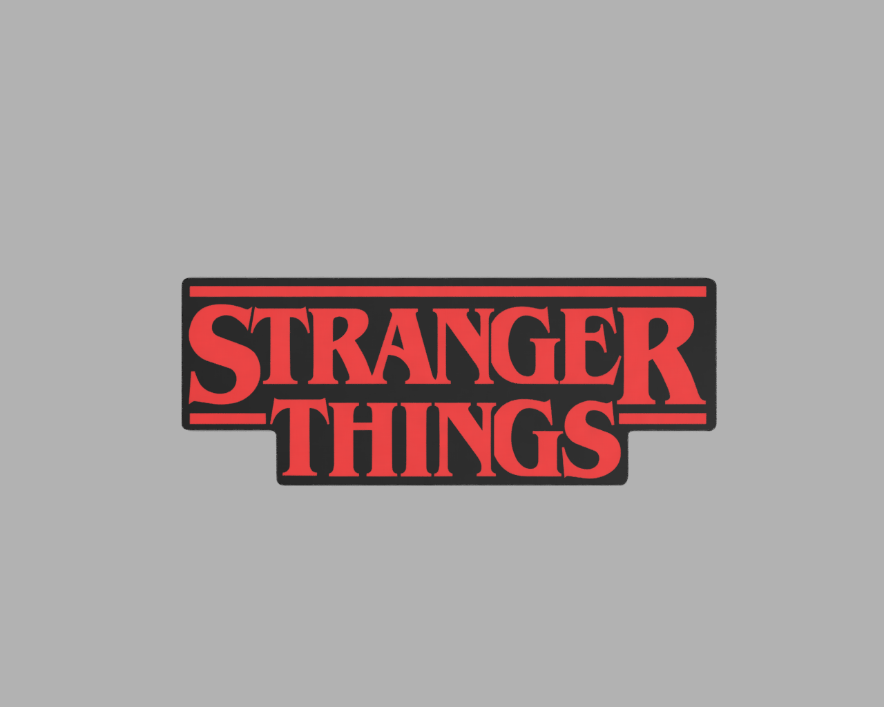 Miniatura 6 do modelo 3D Stranger Things Lightbox  - Led Lamp