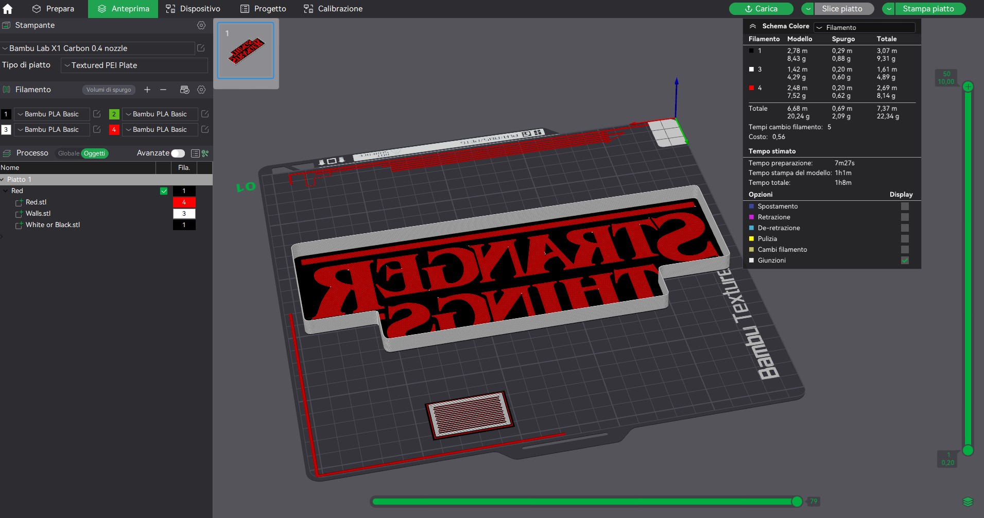 Stranger Things Lightbox - Led Lamp by Valda3D | Download free STL ...