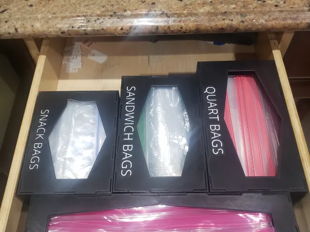 Food Storage (Ziploc) Organizer Boxes