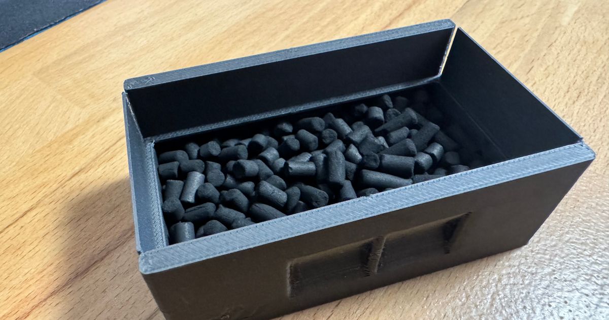 Refillable Charcoal Filter and Hepa for BambuLab X1 Carbon, P1S, P1P, X1 by jackmeow Download