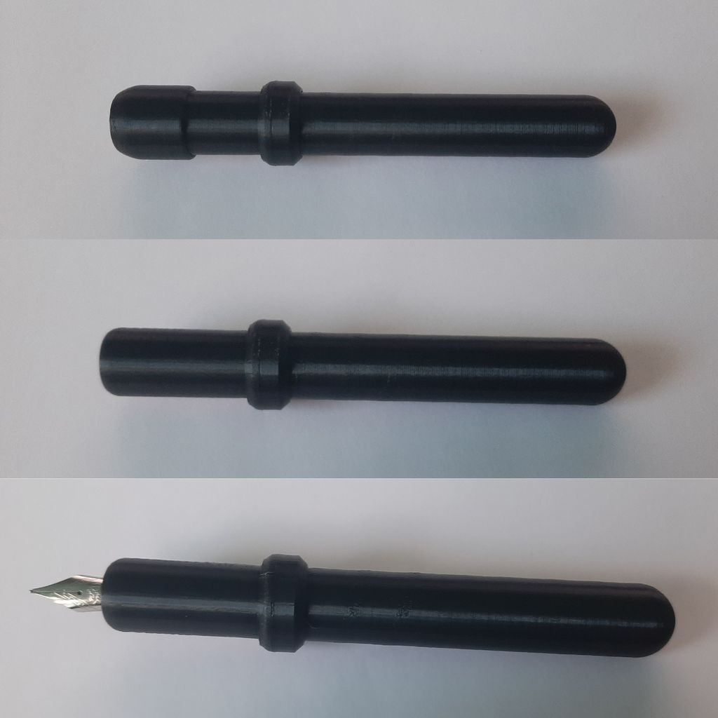Safety fountain pen