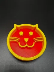 Slow feed cat dish