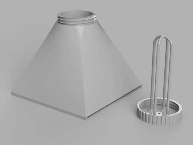 LITHOPHANE LAMP STRUCTURE