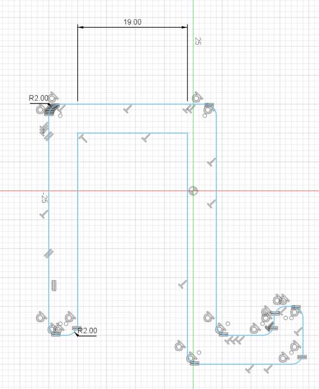 Miniatura 2 do modelo 3D Simple hook for Vesken shelf