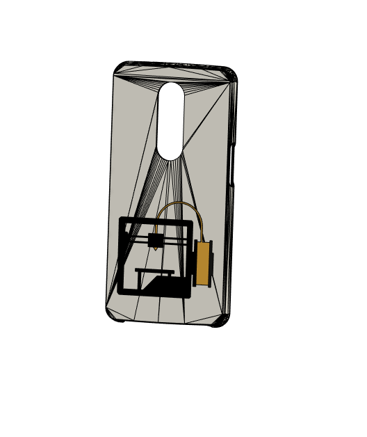 OnePlus6 multicolored cover
