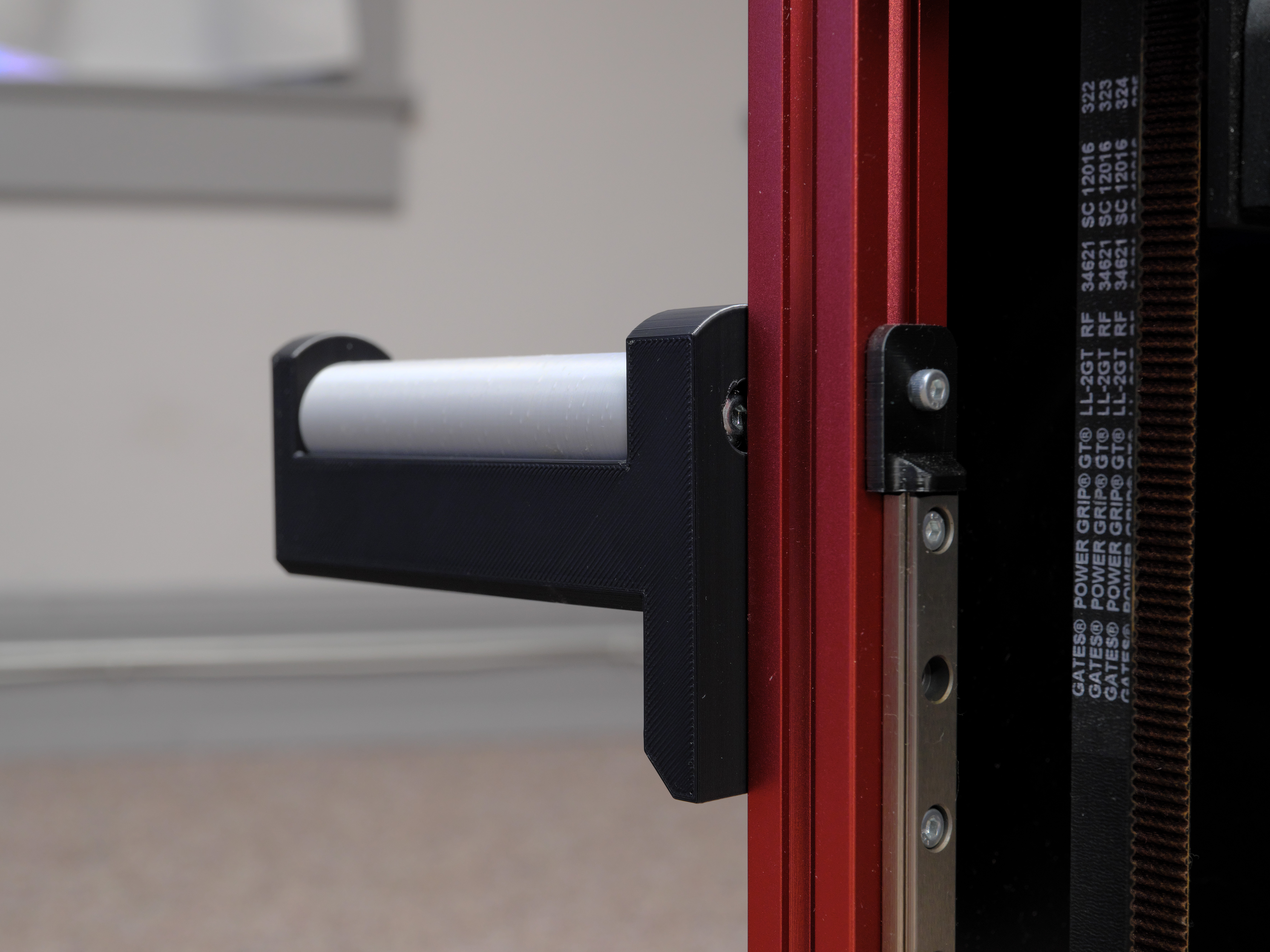 Spool Holder for 2020 Extrusion (625-2RS Bearings) 3D model by Flying Gyroscope