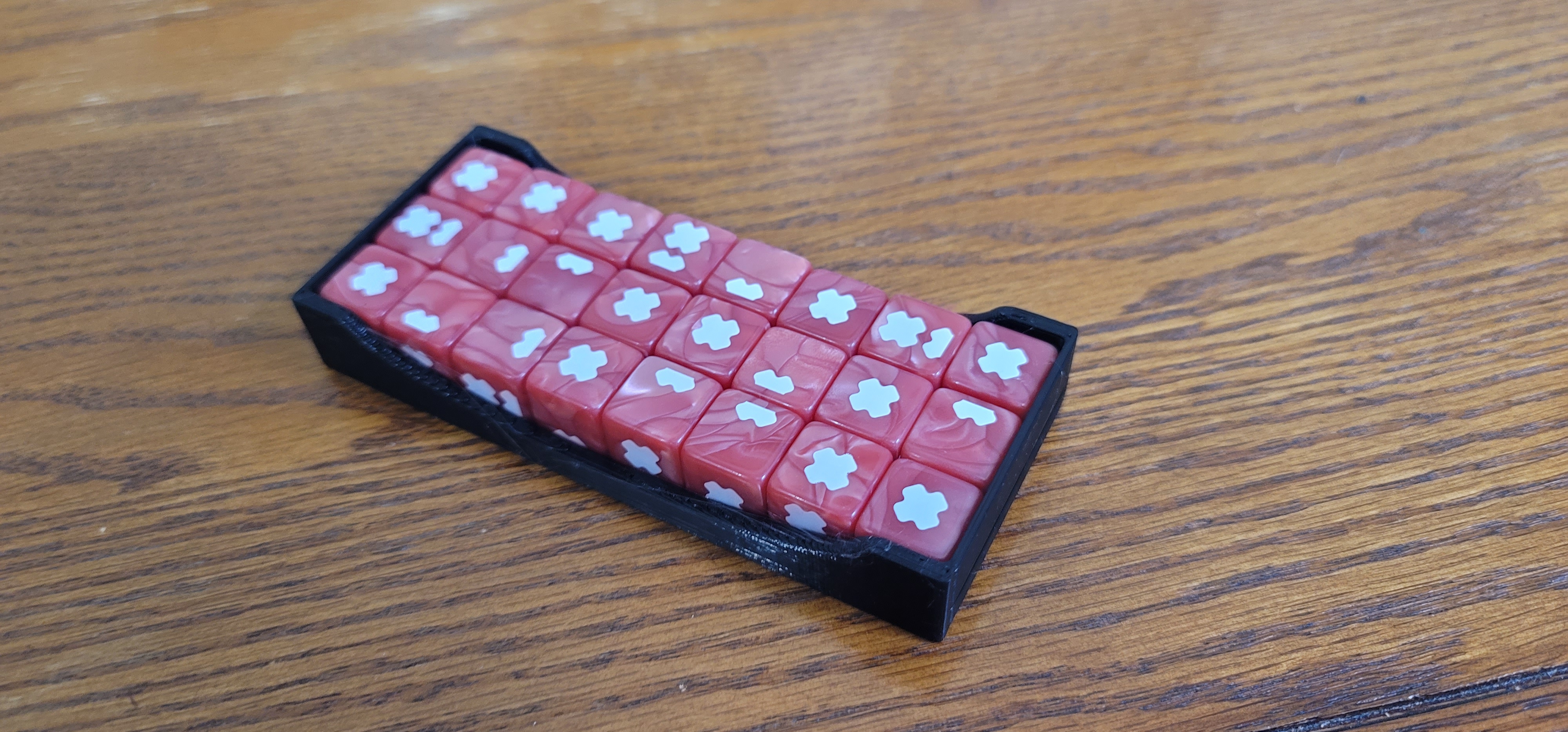Dice Trays for The Fox Experiment with 5-6 player expansion.
