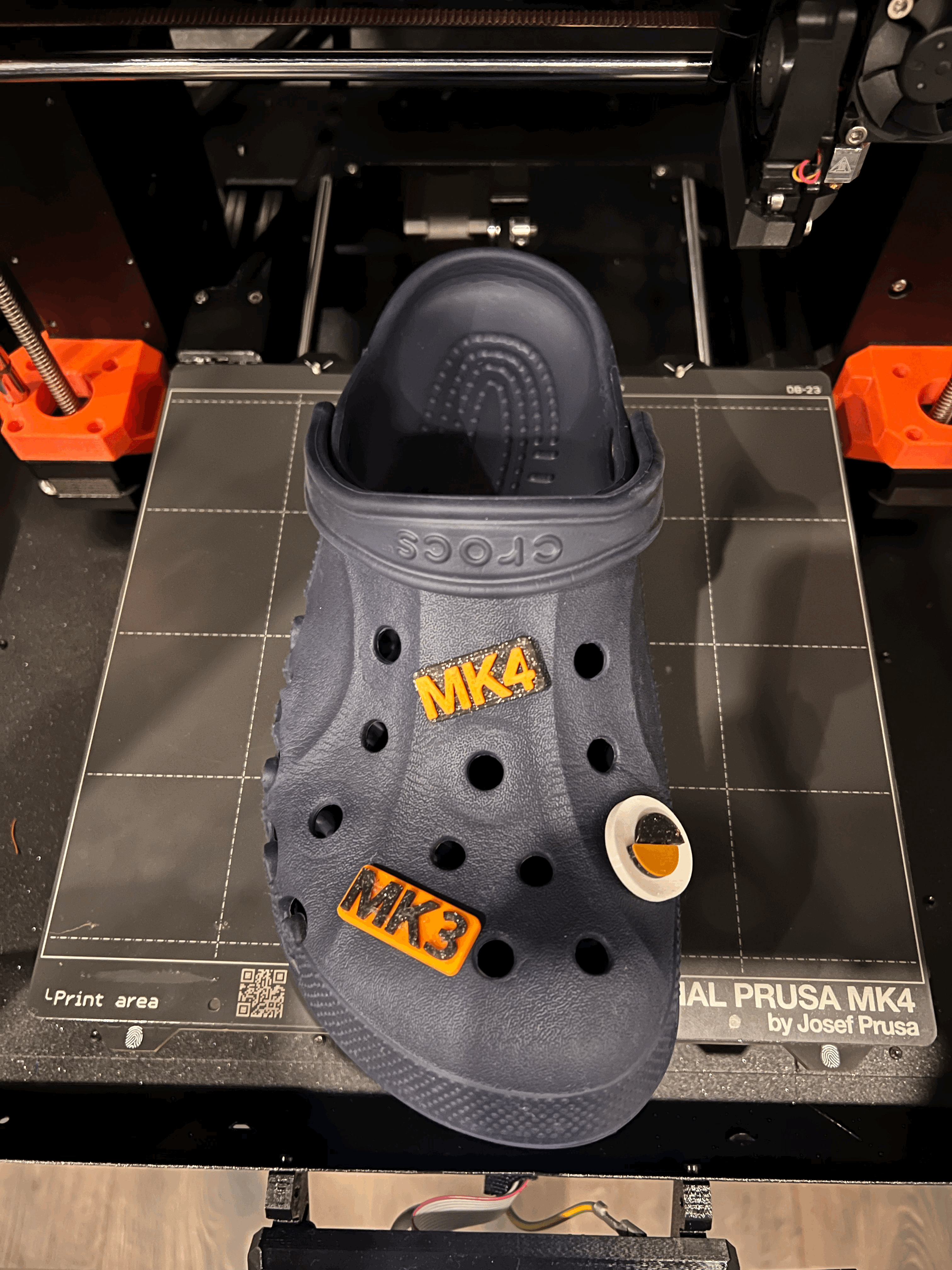 Prusa Crocs Charms