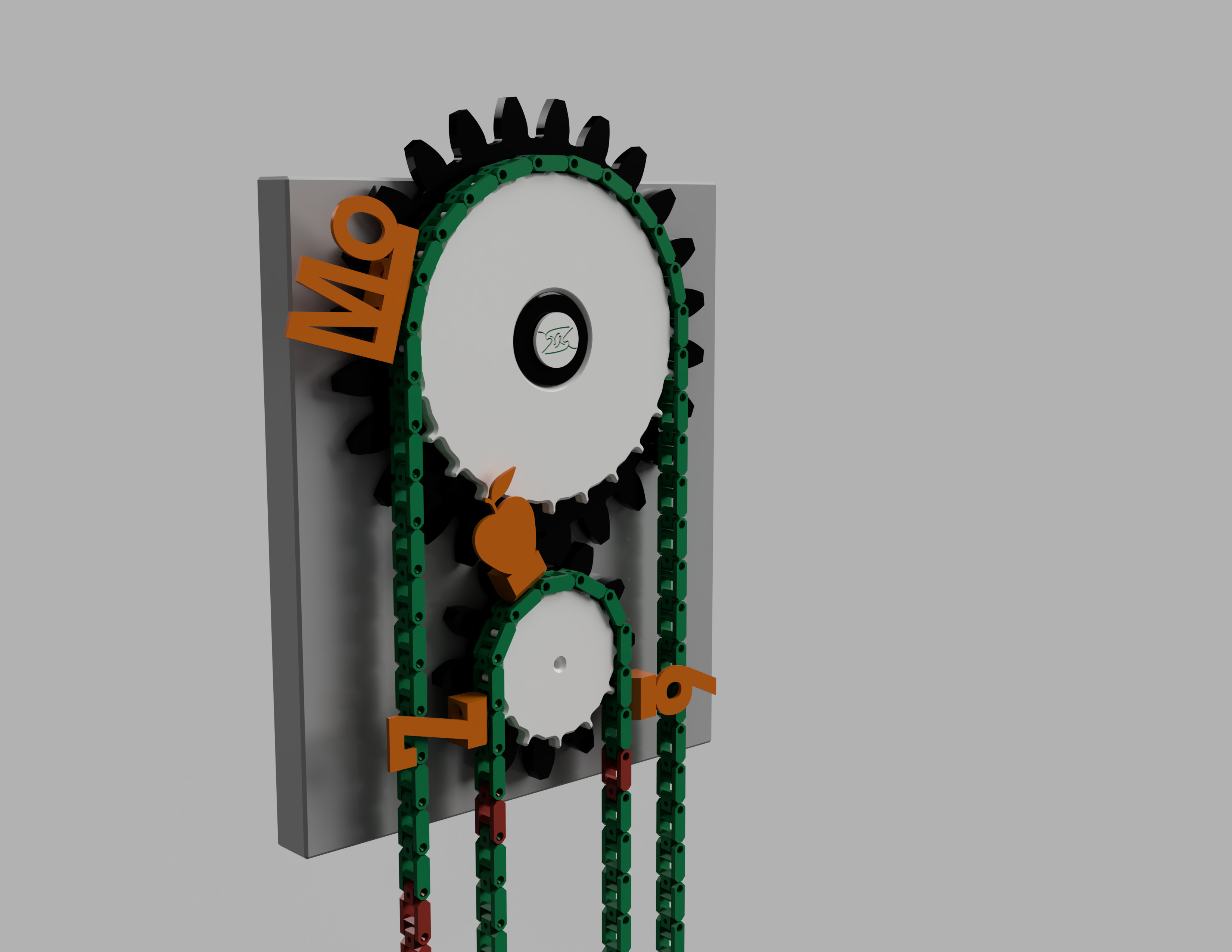 Miniatura 4 do modelo 3D Special Chain Clock