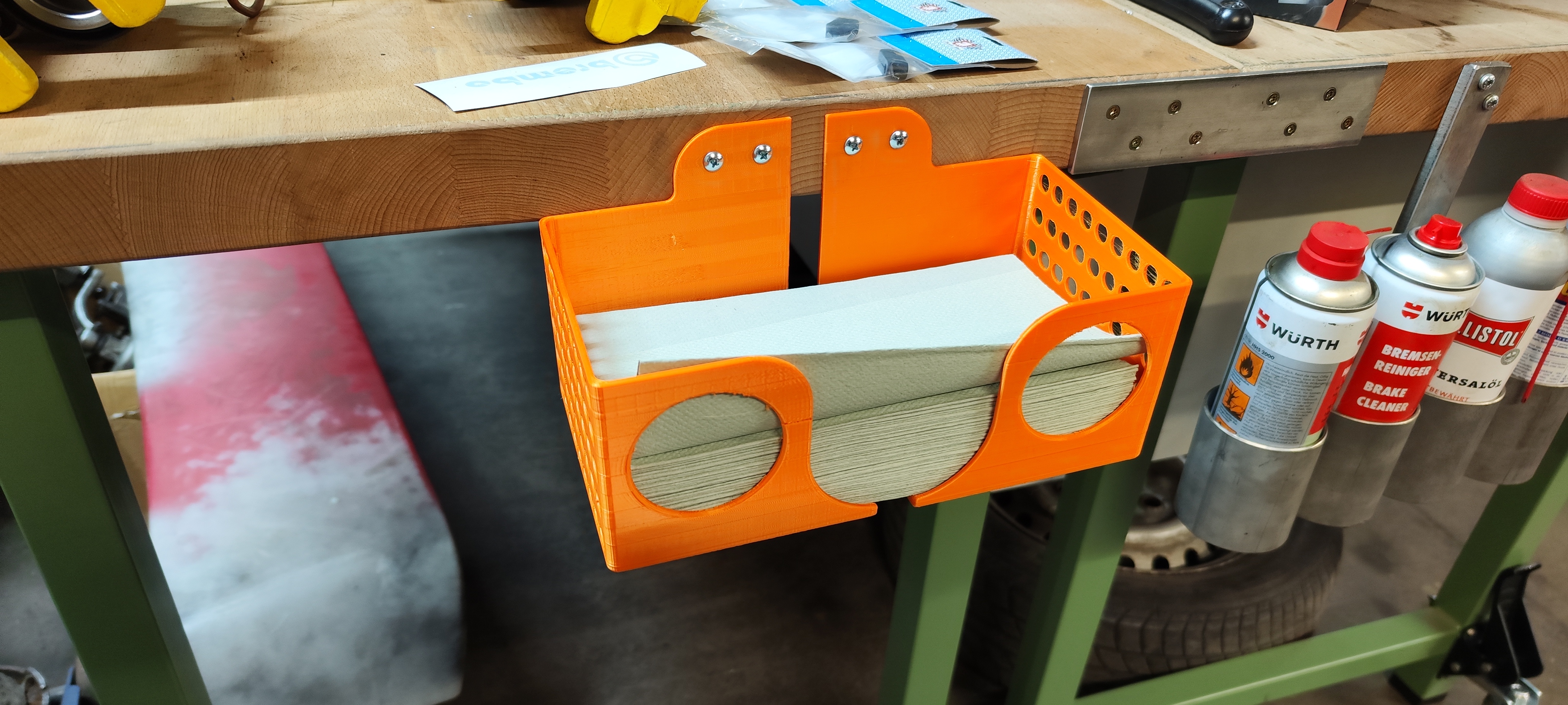 Miniatura 6 do modelo 3D Papiertuchhalter
