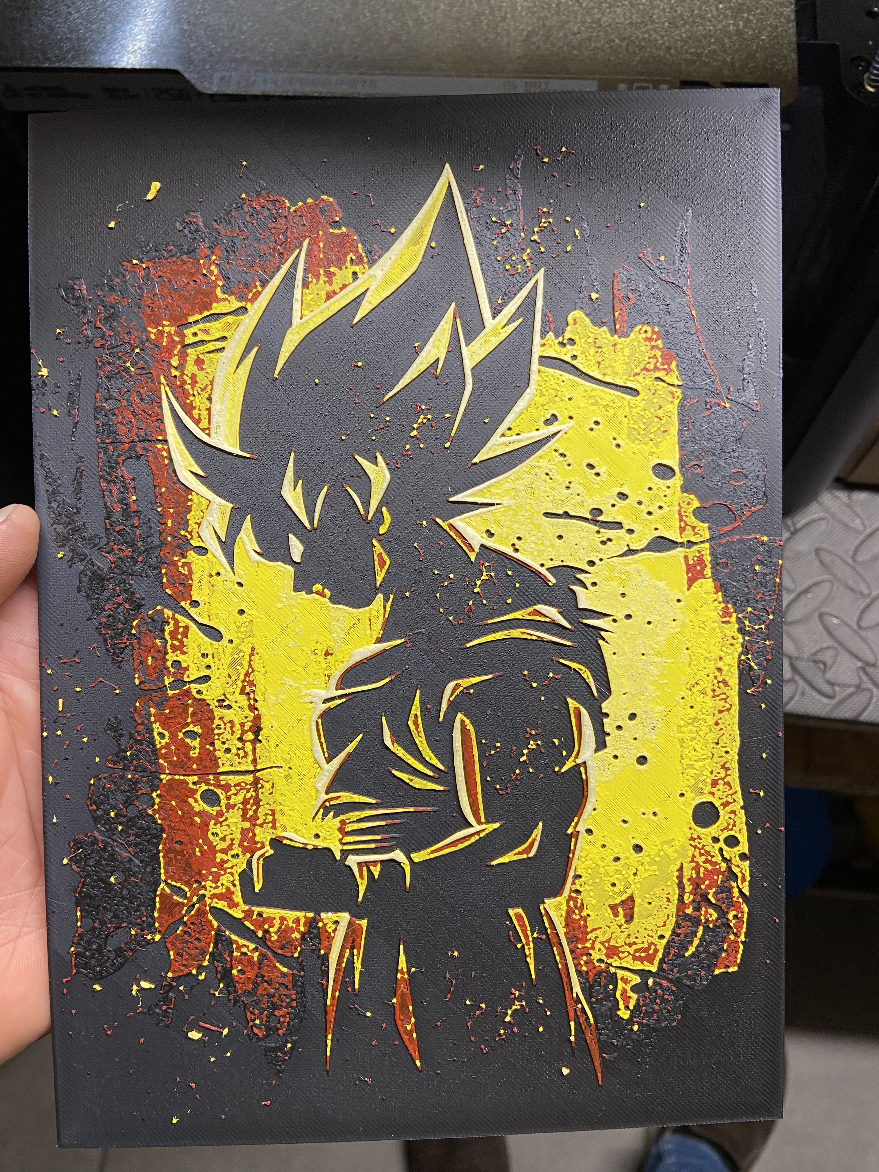 goku painting