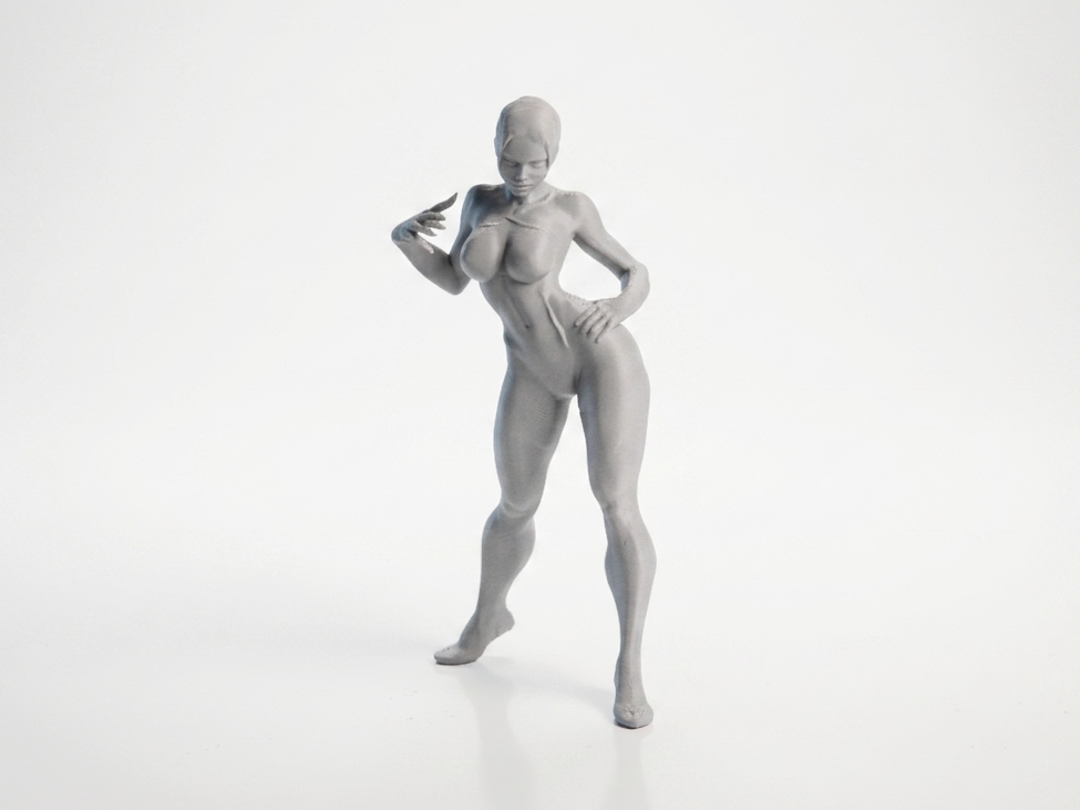 Dancer Figurine Female Figure 3D Printable