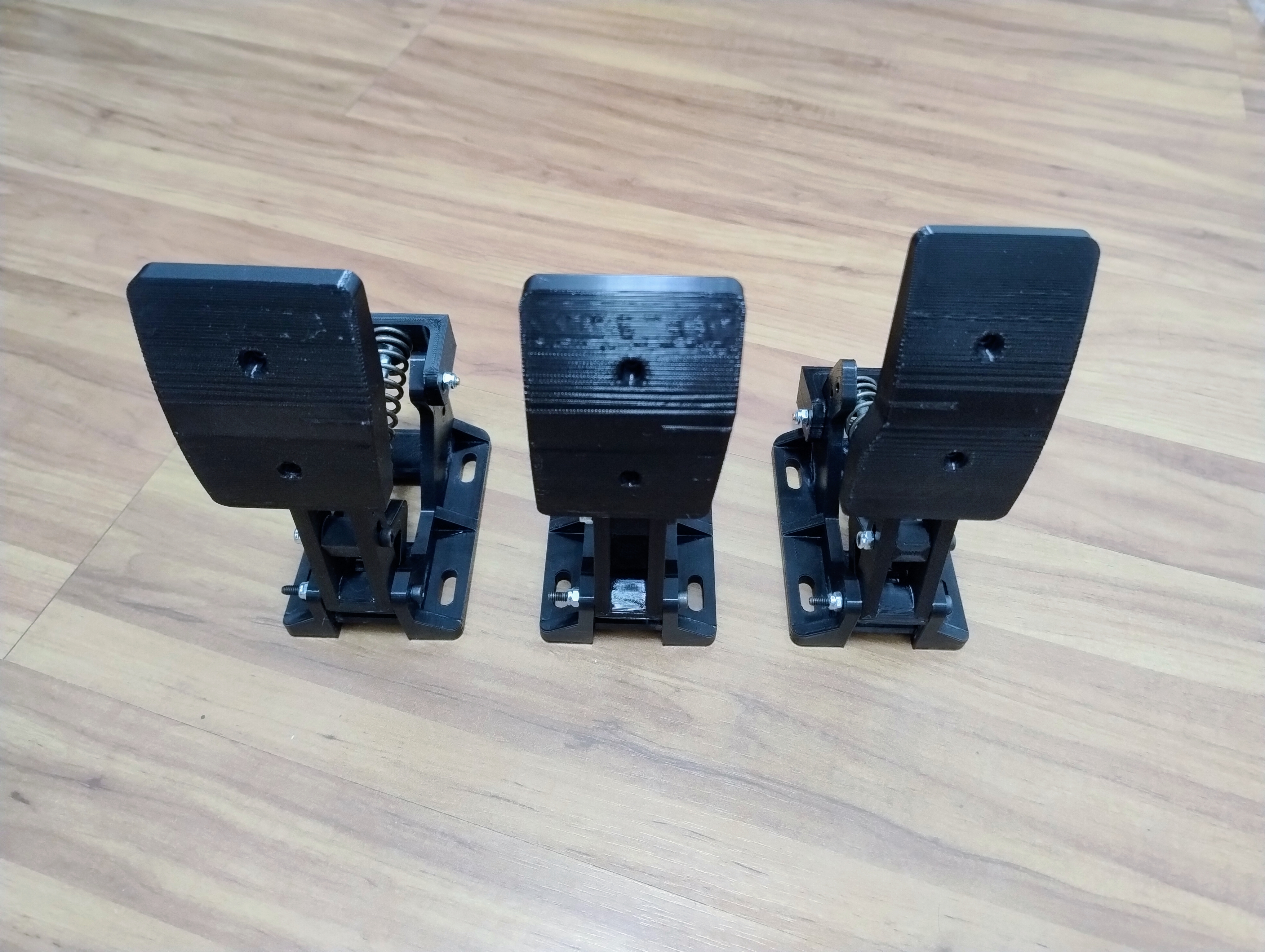Sim Racing Adjustable Pedals (Hall Sensor)