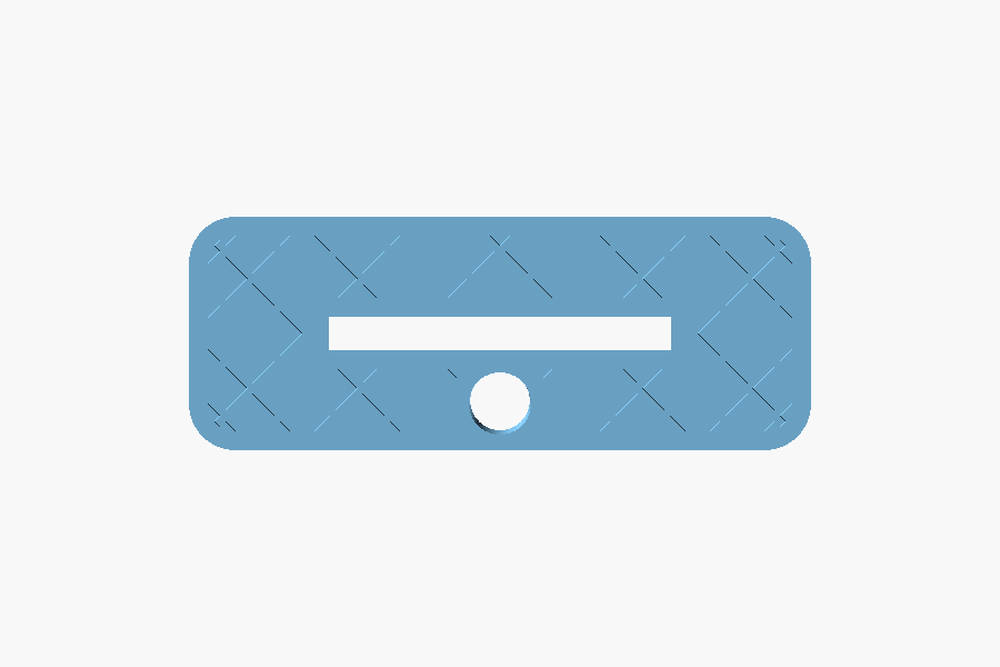Toothpaste Tube Squeezer — Roller Key, Diamond-Knurl Grip
