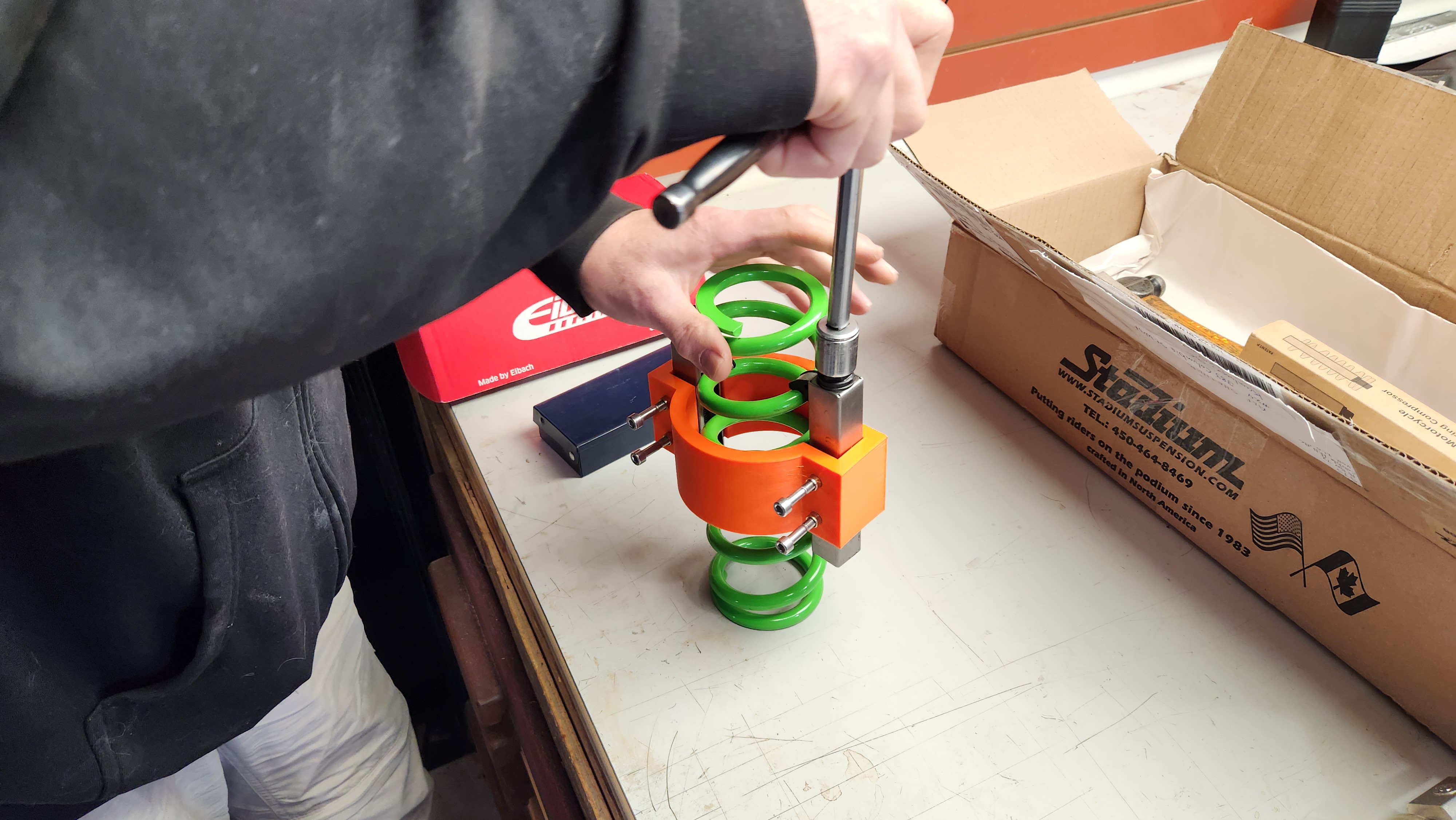 Spring Compressor Safety Collar by Captain Codswallop Download free