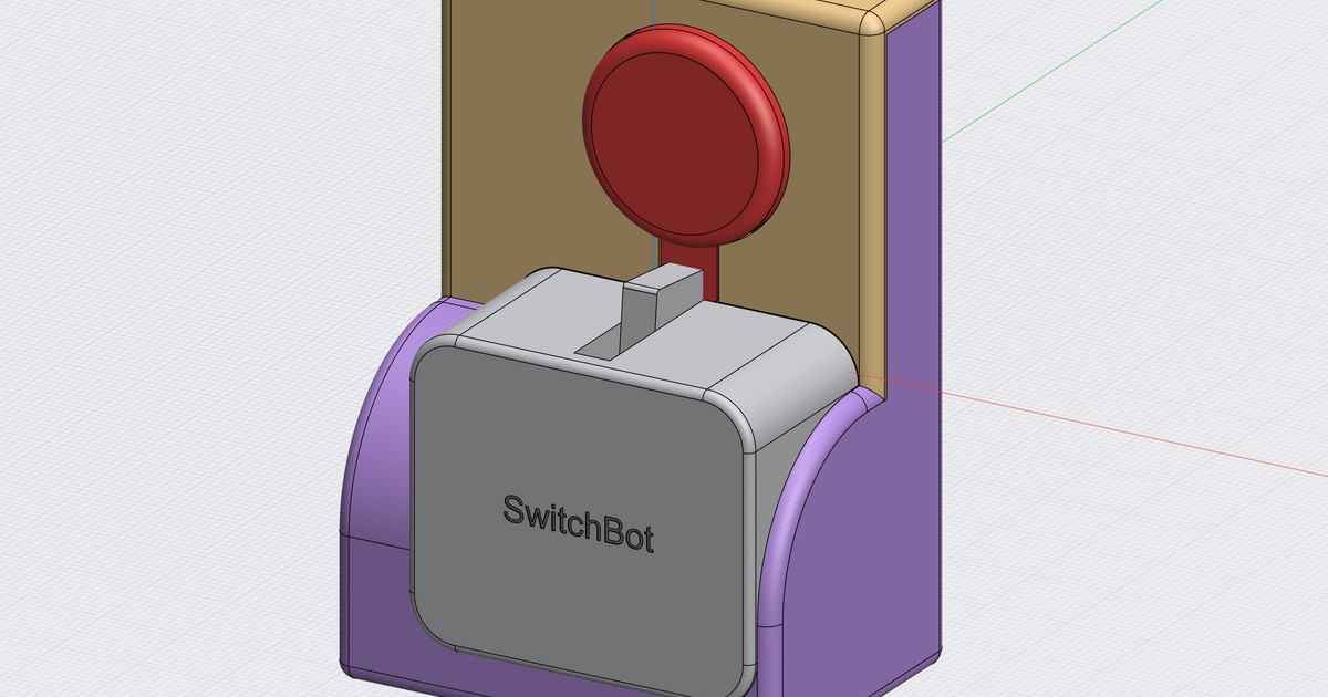 SwitchBot Button Pusher Case for LiftMaster 811LM Garage/Gate Opener by
