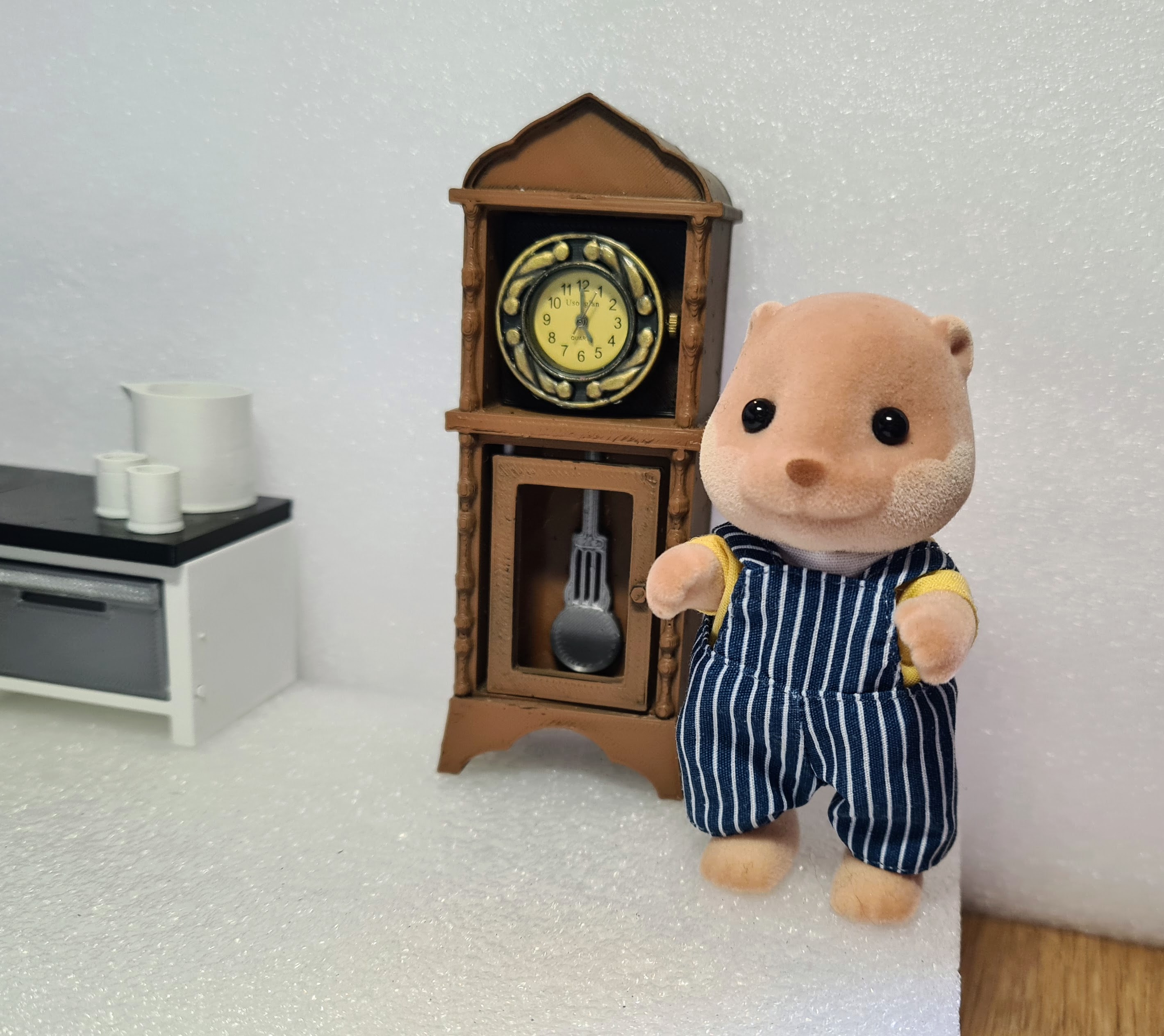 Working Mini Grandfather Clock
