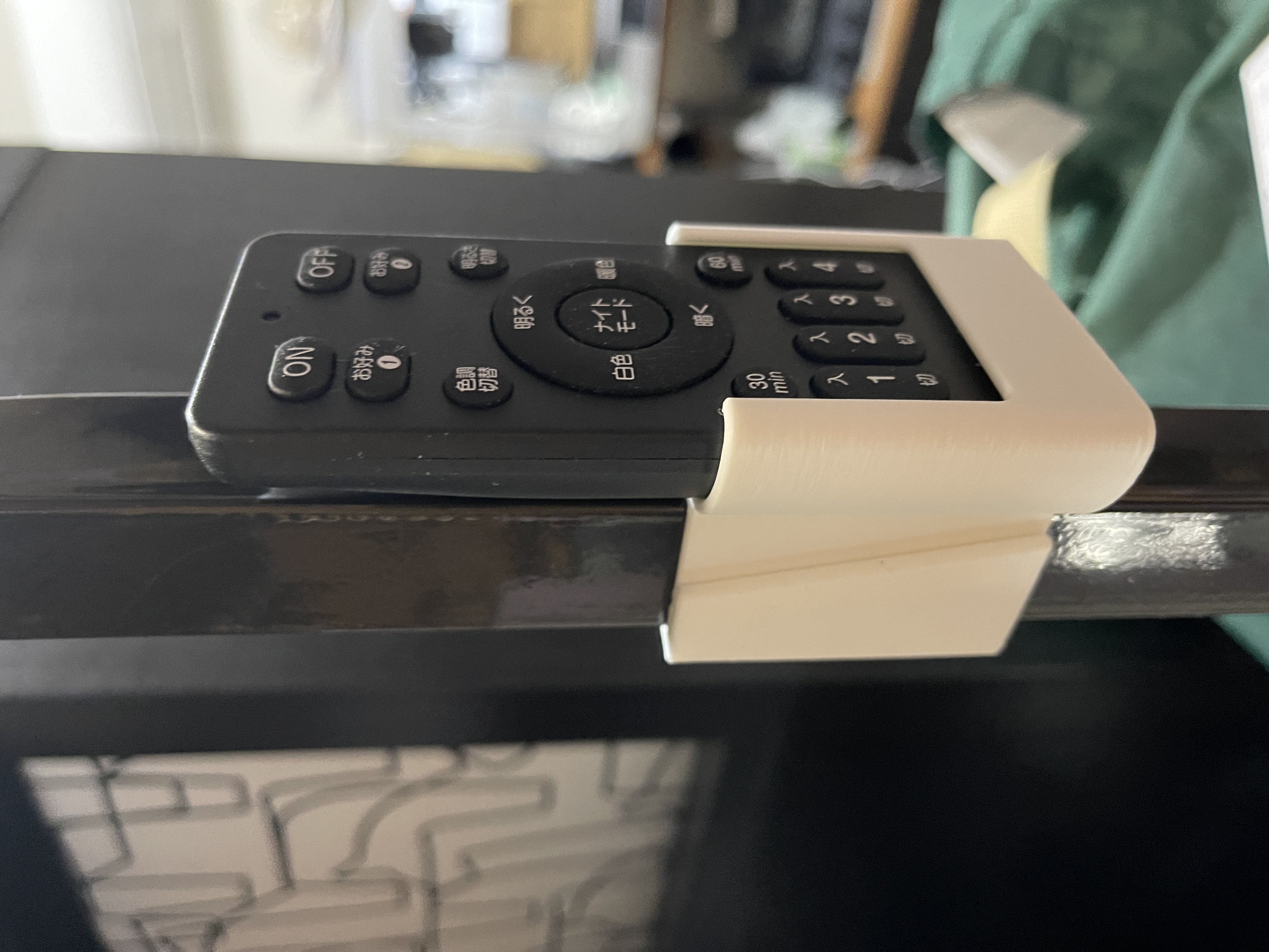 remote controller holder for ceiling light