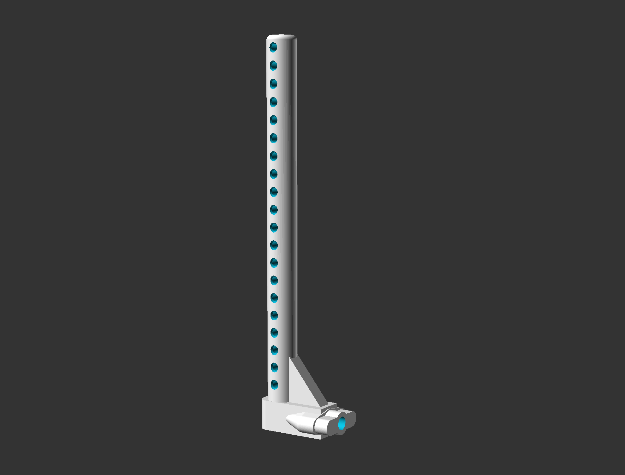 Tamiya TT-02 rear and front body posts