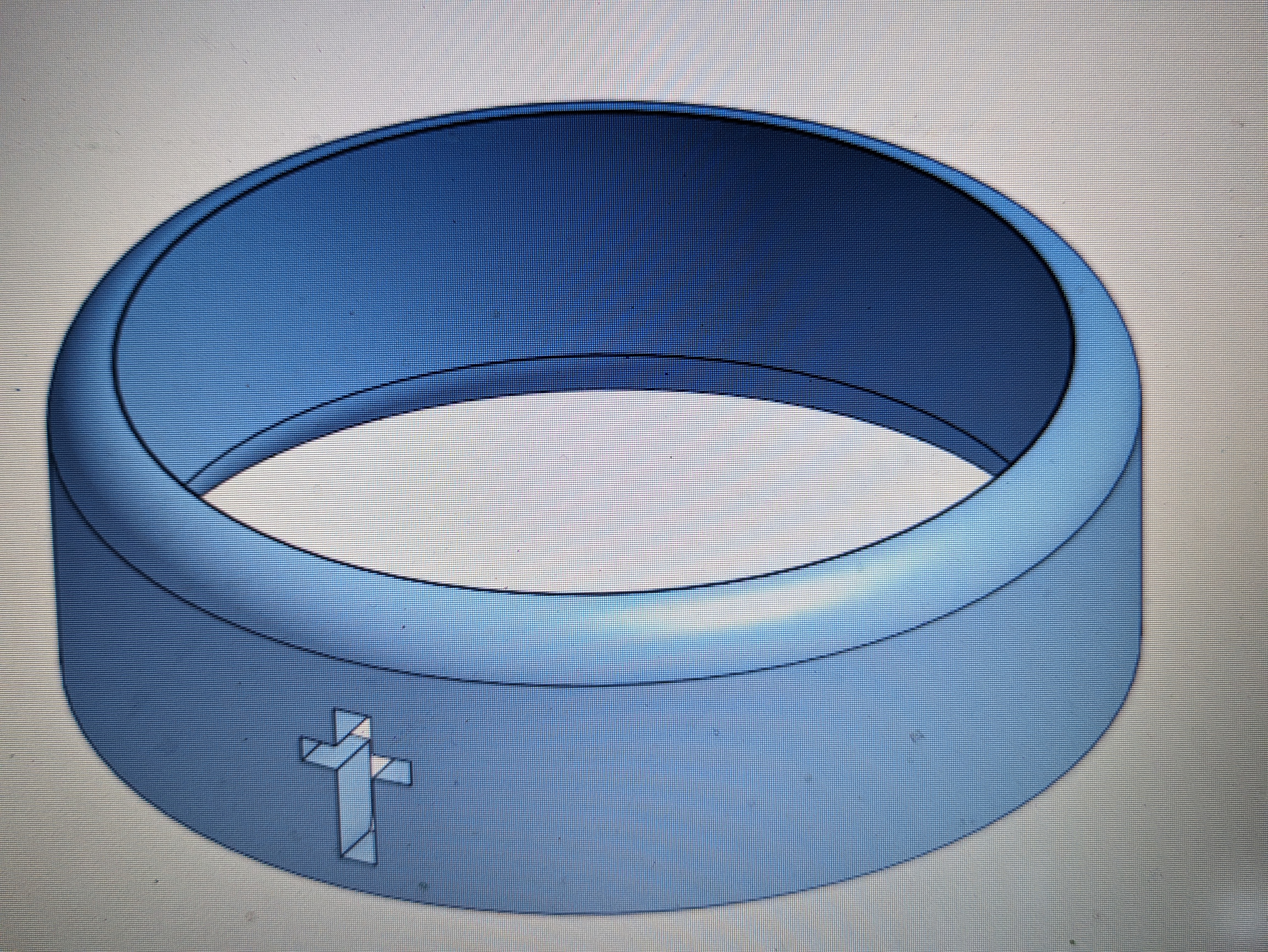 Ring with a cross