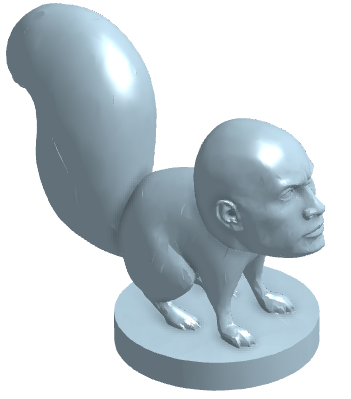 The Rock squirrel - Dwayne the Squrock Johnson