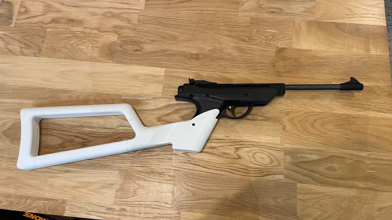 Snowpeak SP500 / Diana P-Five shoulder stock da JoeBorracho, Scarica il  modello STL gratuito