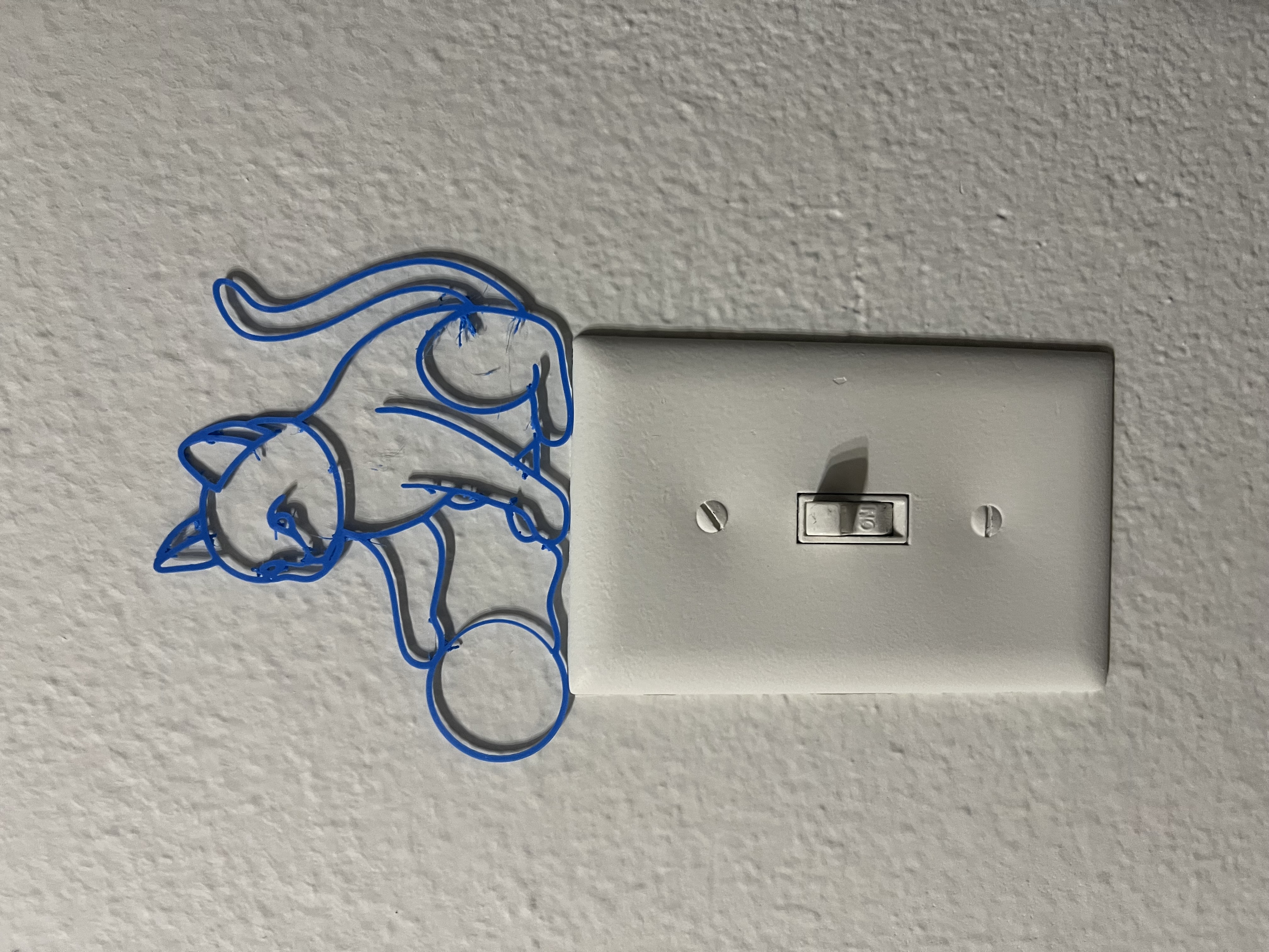 Cat Light Switch Decoration!