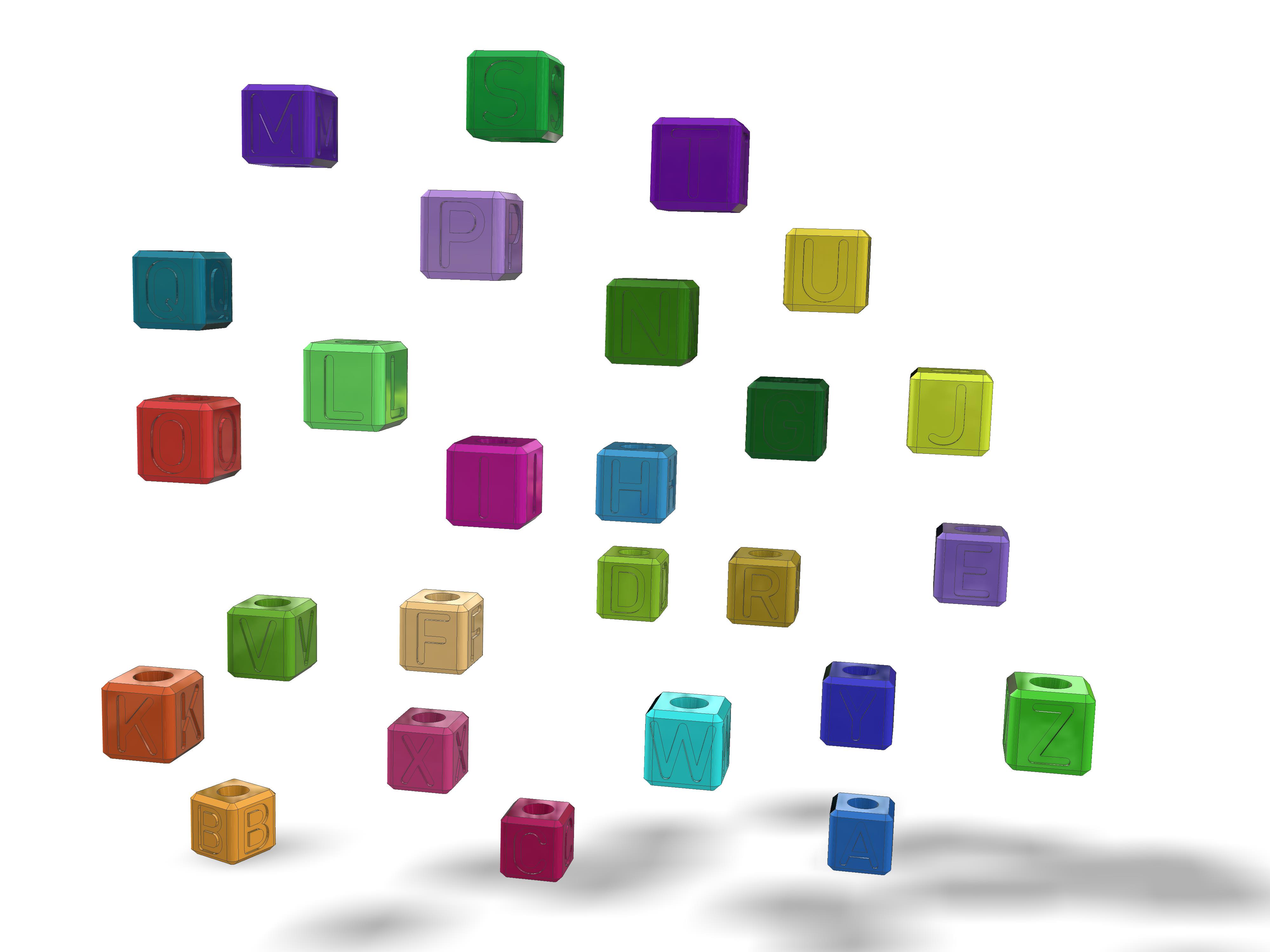 Beads with Letters — miniatura 2