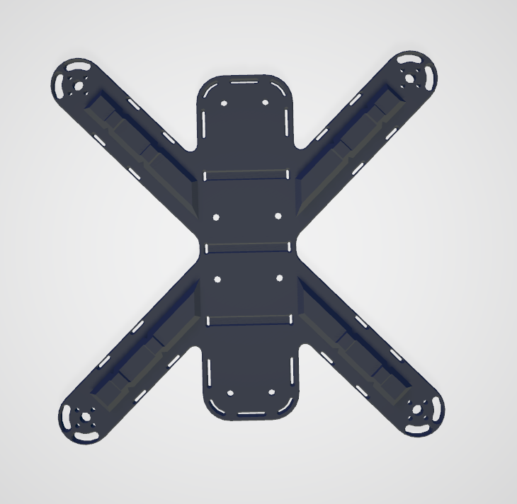 Quadcopter frame (drone w/ 4 motor)