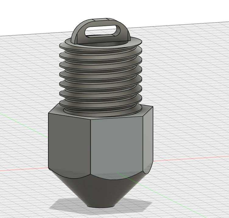 3dprinting nozzle ornament by Big G Download free STL model
