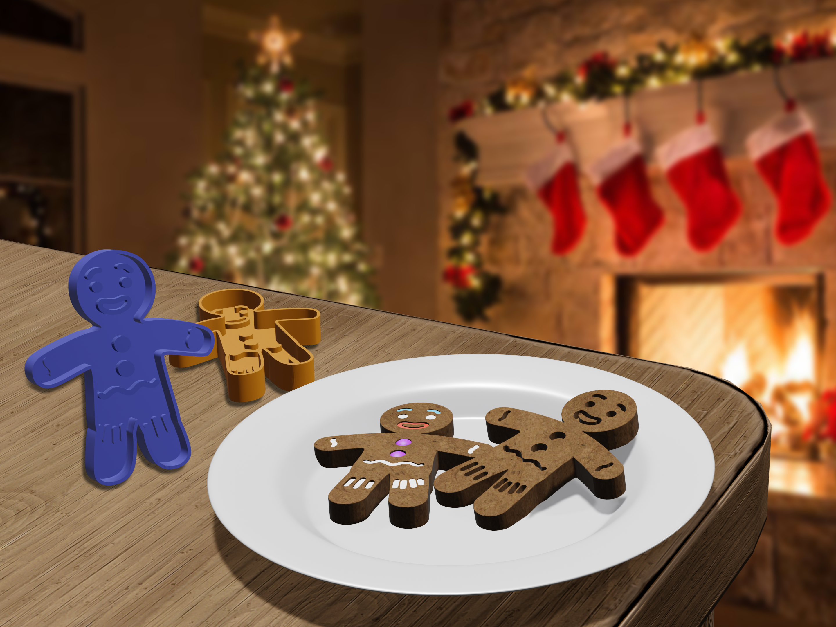 Gingerbread Man Cookie Cutter — miniatura 2