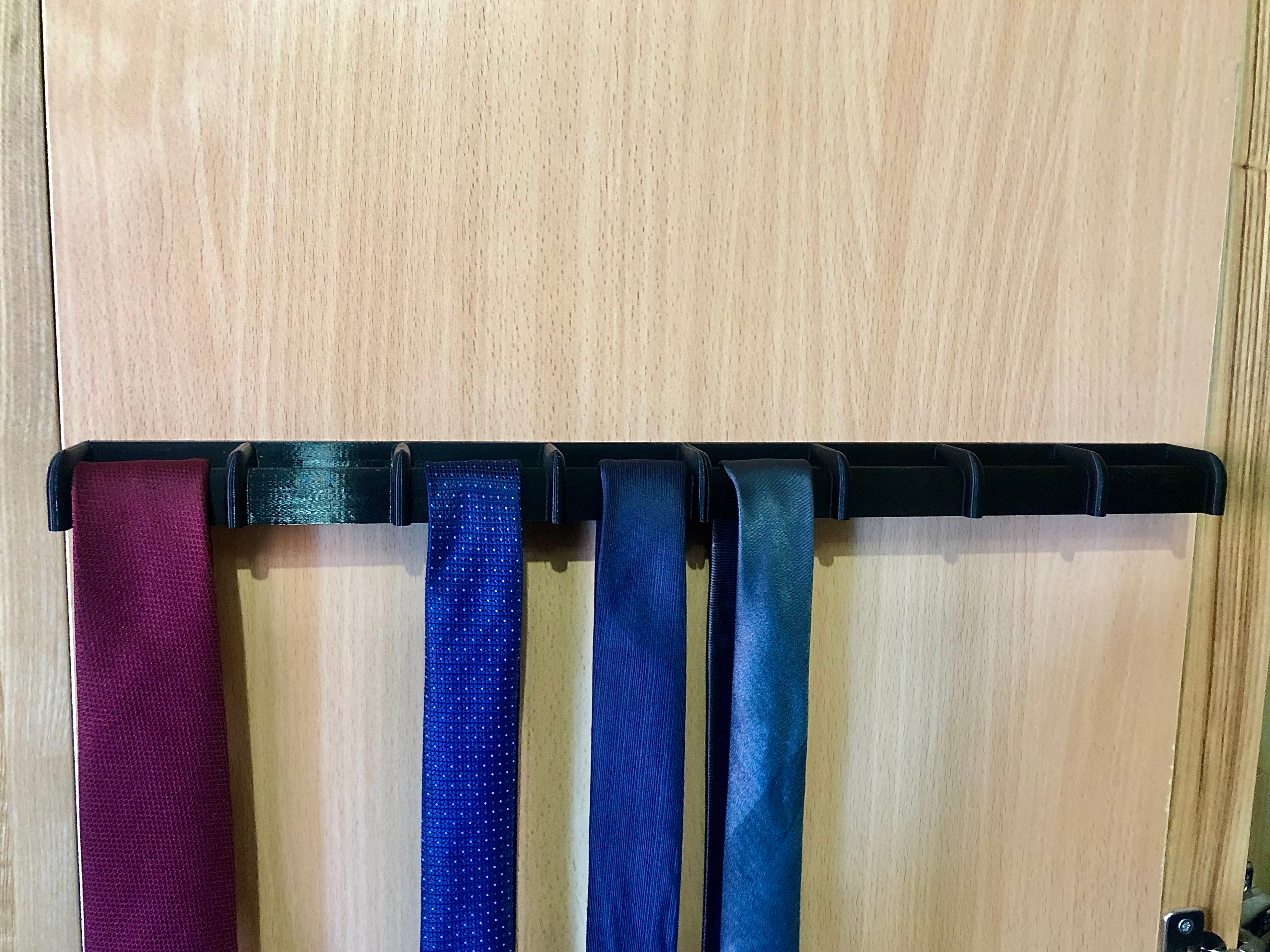 Miniatura 3 do modelo 3D Double Tie Rack