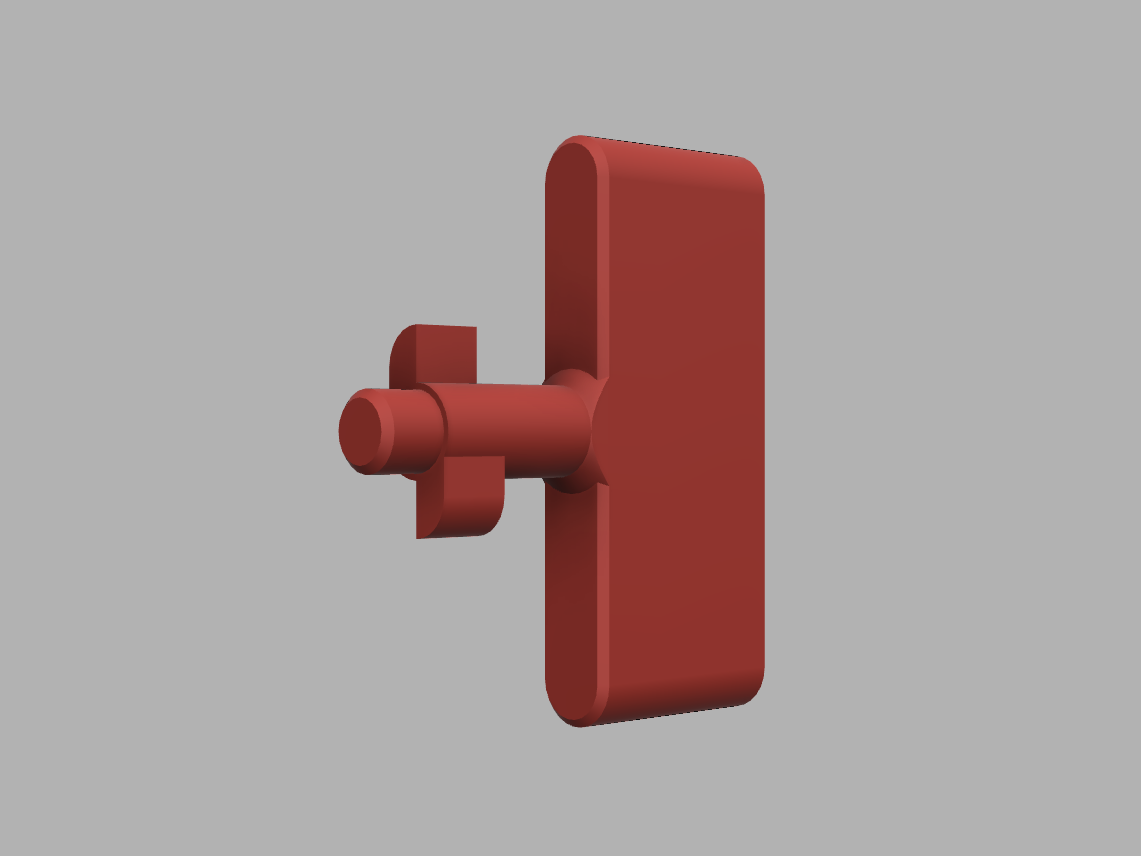 Key for Paper Towel Dispensers by Mateusz Markowski Download free STL