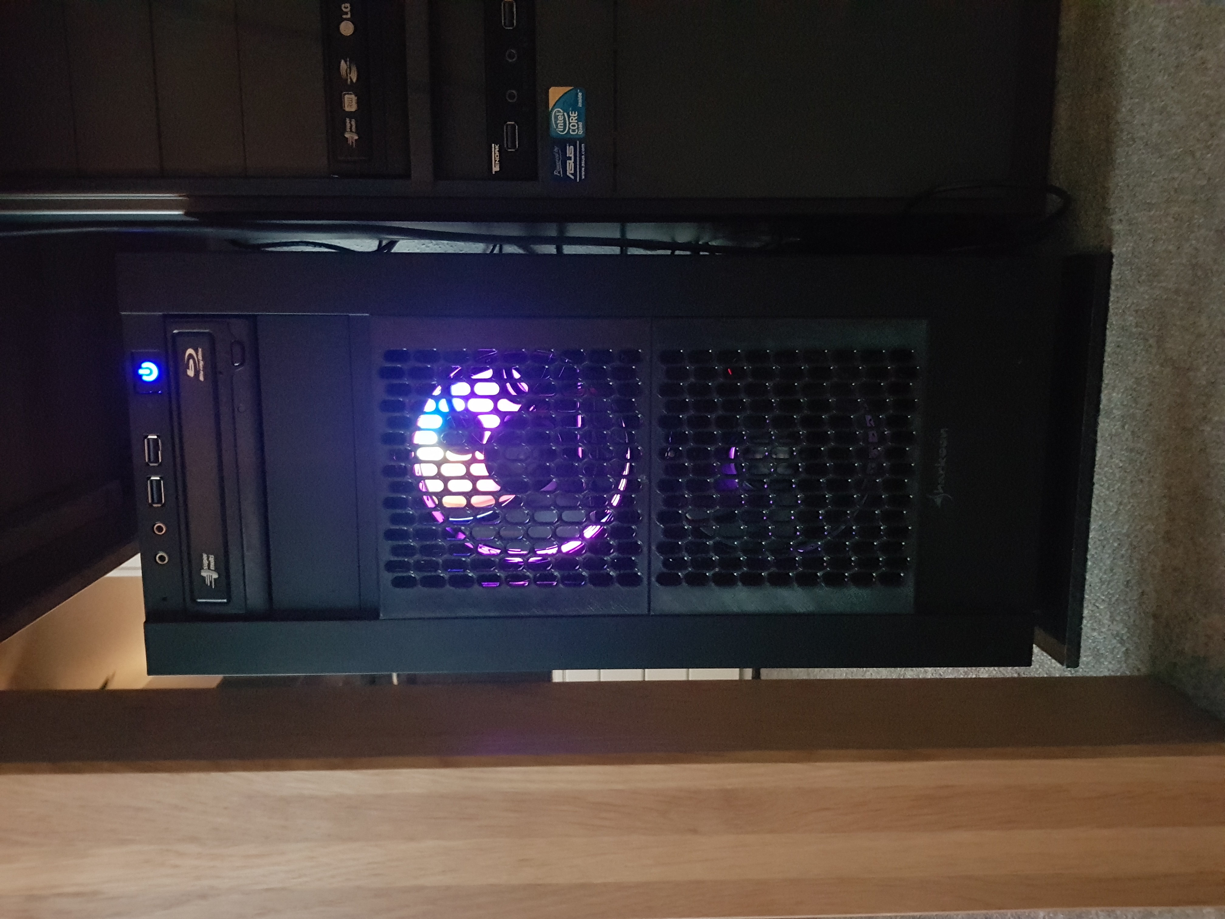 Lüftergitter / Case-Mod Sharkoon S25-W / S25-V