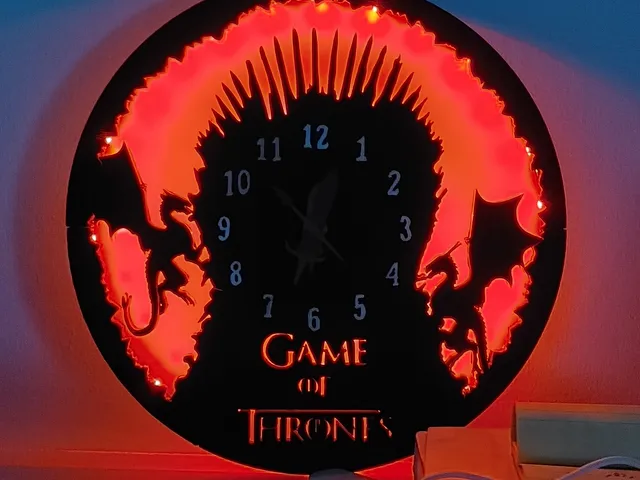 Game of Thrones Clock