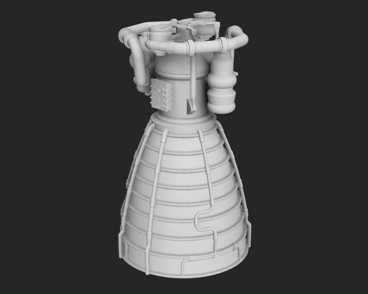 RS-25 Engine by In3DSpace | Printables Store