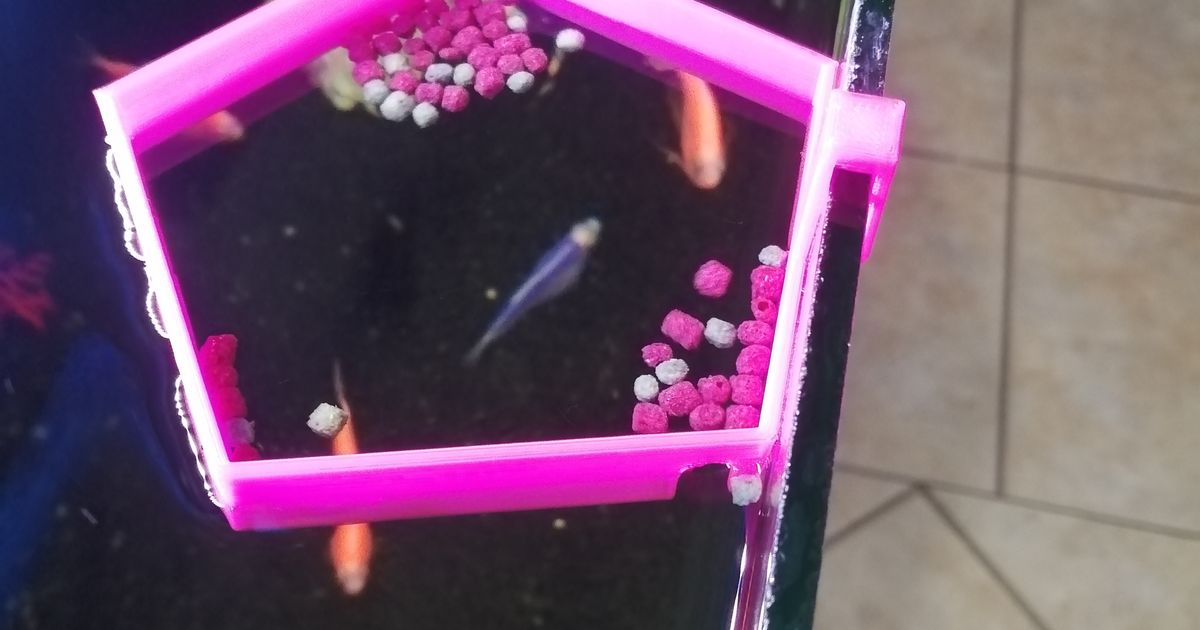 Fish Feeding Ring by DannyD Download free STL model