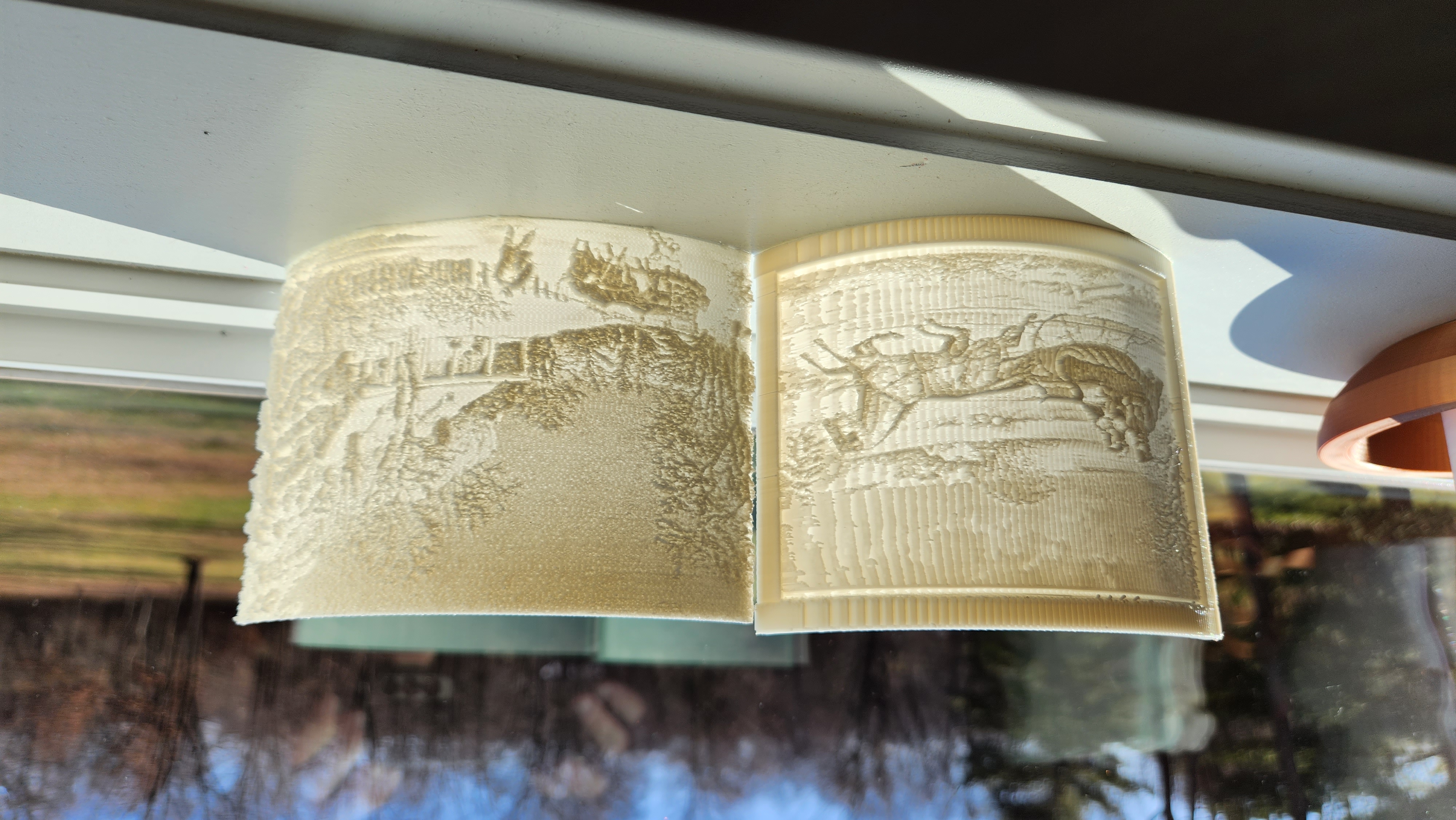 Winter Lithophanes