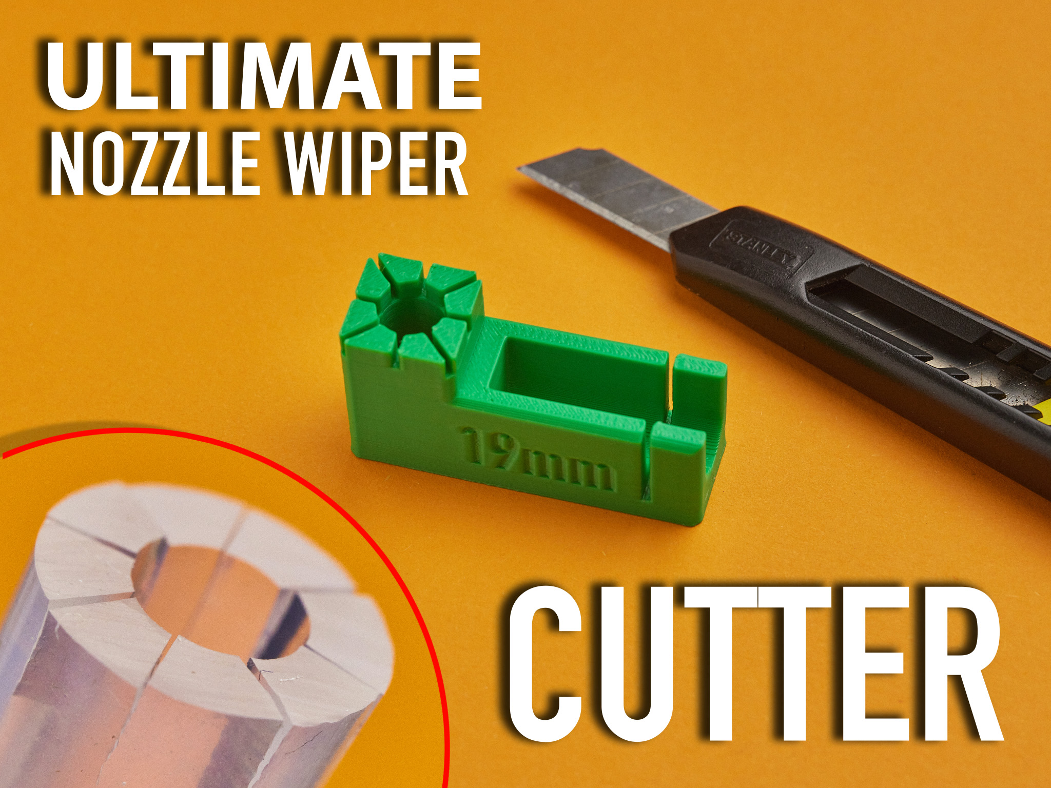 Ultimate Nozzle Wiper Bambu Lab X1 P1 P1S by TechNerd Download free STL model Printables com Ultimate Nozzle Wiper Bambu Lab X1 P1 P1S by TechNerd Download free STL model Printables com