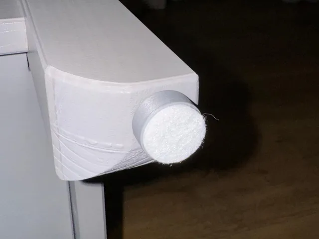 Gliders for Ikea Havsta desk