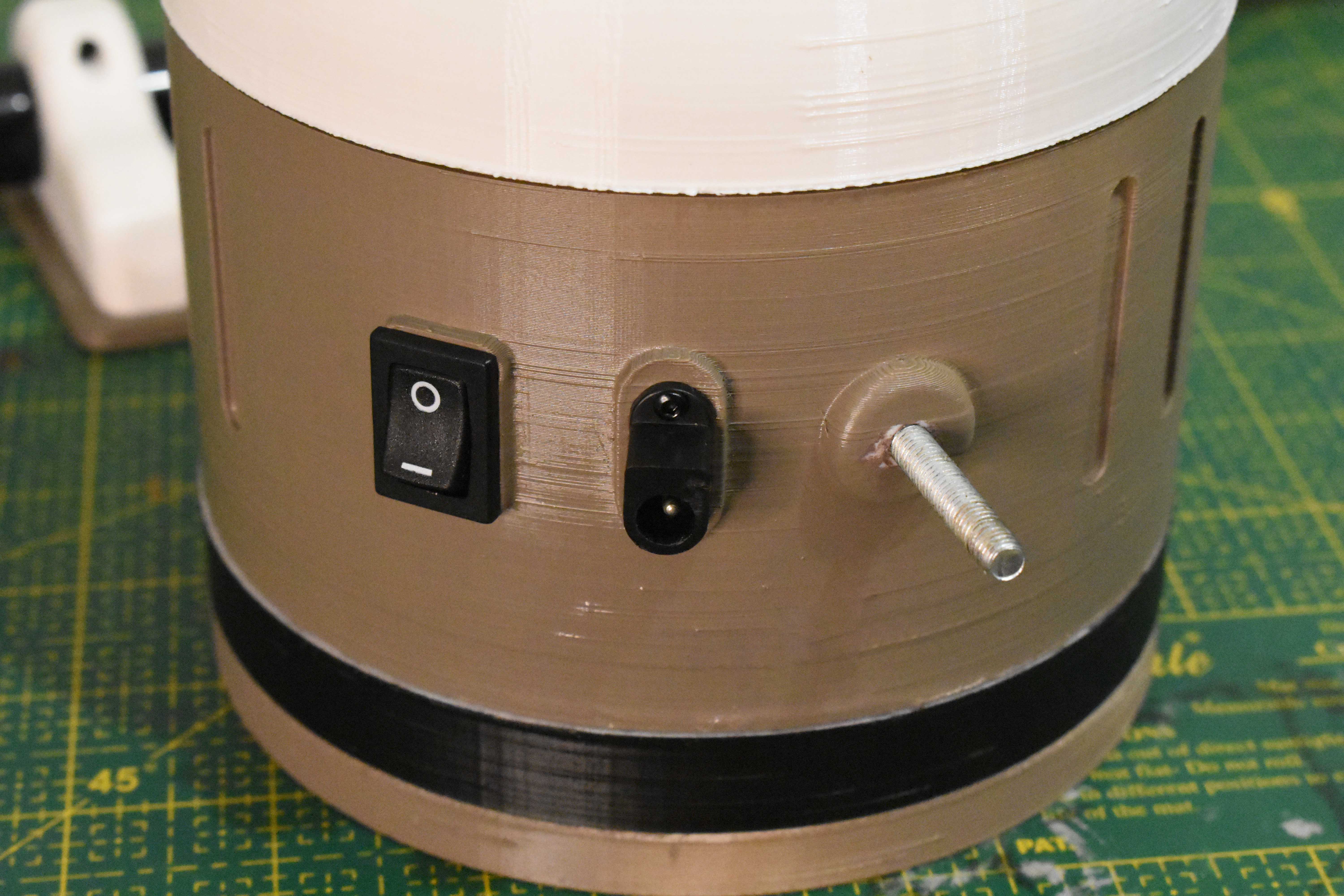 Starfield Desk Fan (motorized, fits on PRUSA MINI+) by Permateum