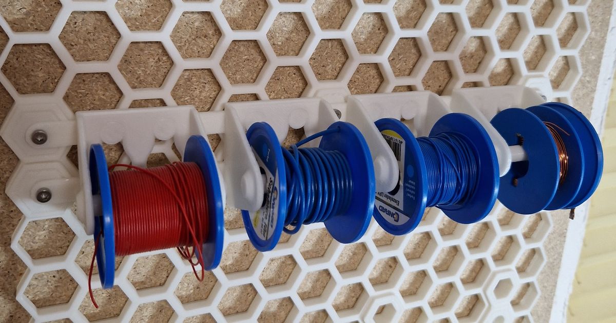 3D Printed Wire Spool Holder Carousel by Adafruit